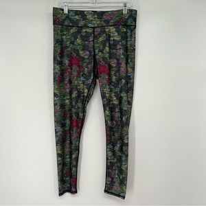 Terez Tall Band Pant Leggings Multicolor Camo Print